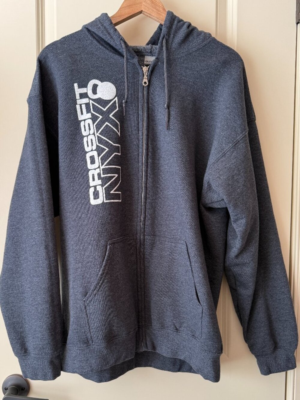 Crossfit NYX Zip Up Hoodie size Large